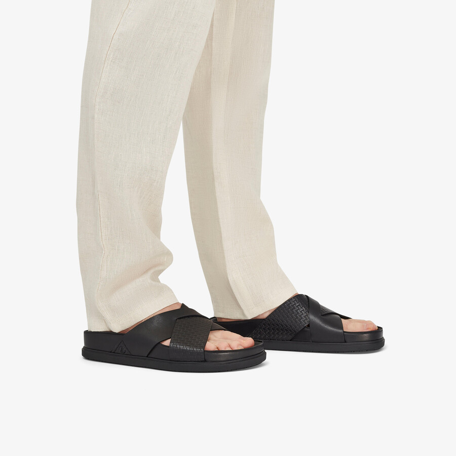torford cross - zwart leer