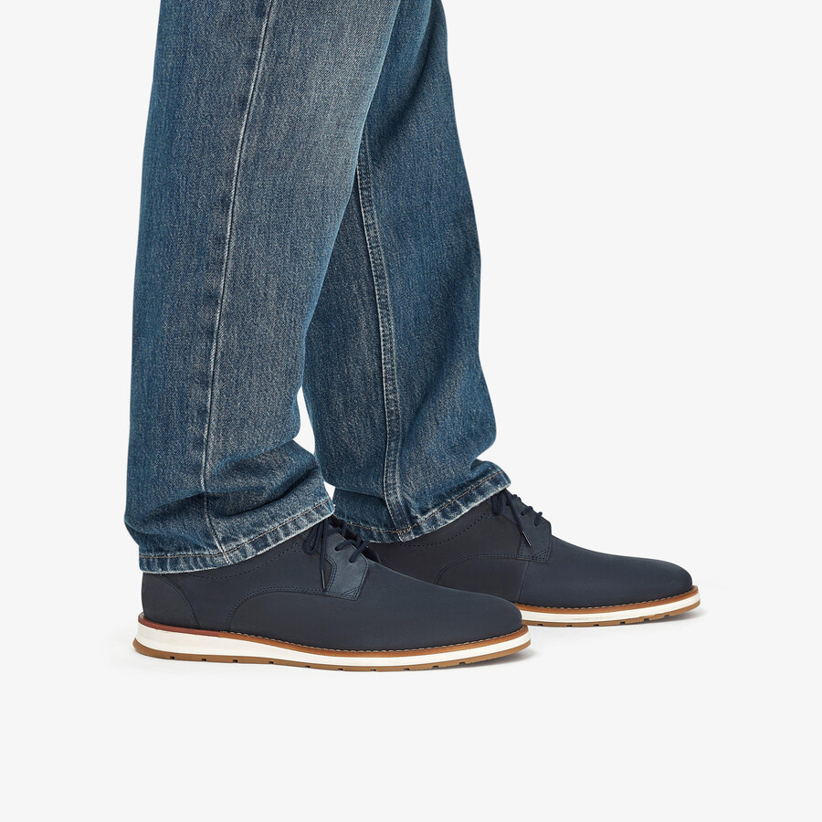 lapford kant - marineblauwe nubuck