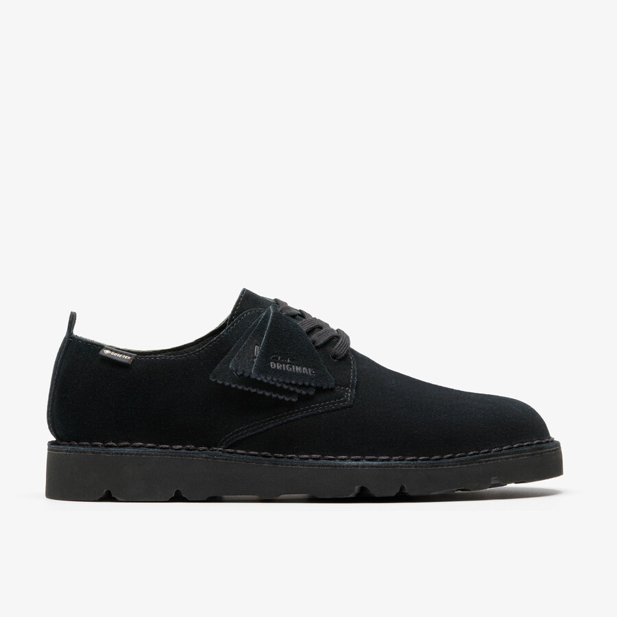 desert london gore-tex - zwart suède