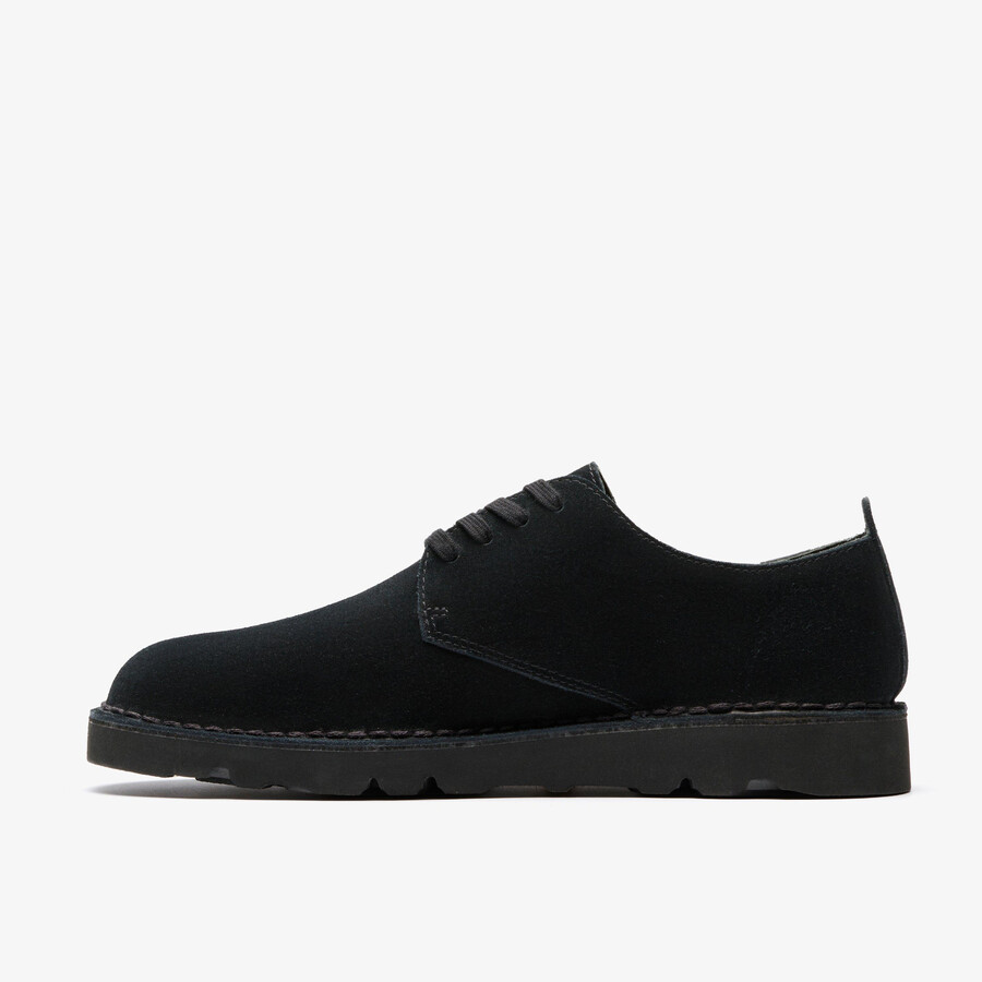 desert london gore-tex - zwart suède