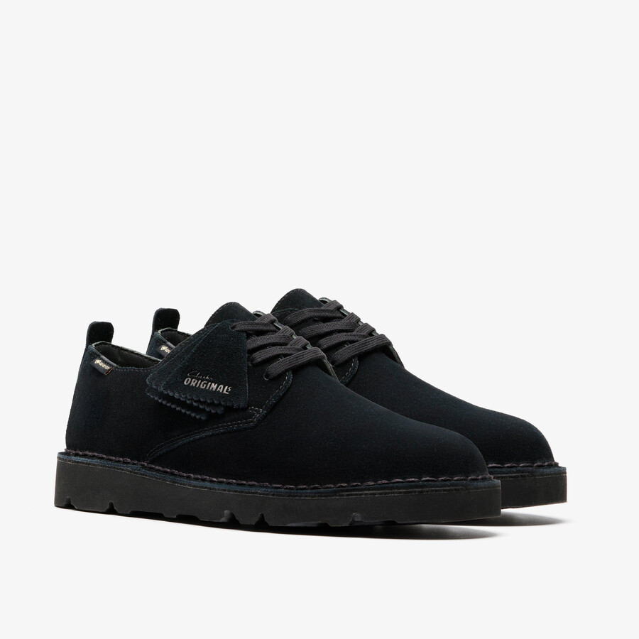 desert london gore-tex - zwart suède