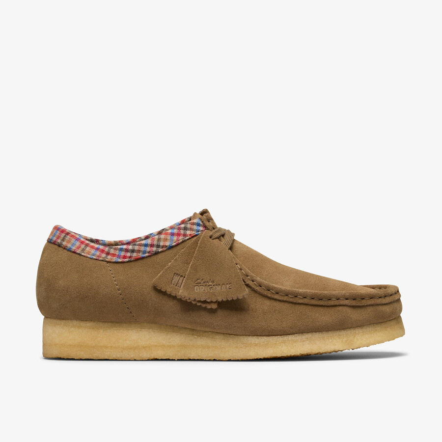 wallabee - donker taupe combinatie