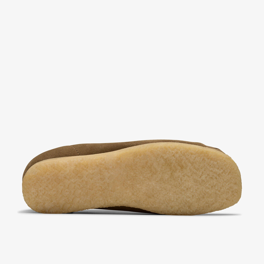 wallabee - donker taupe combinatie