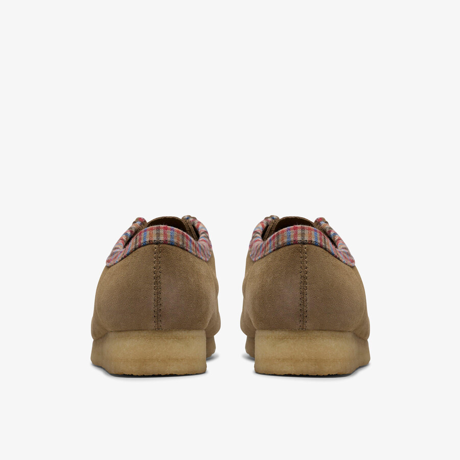 wallabee - donker taupe combinatie
