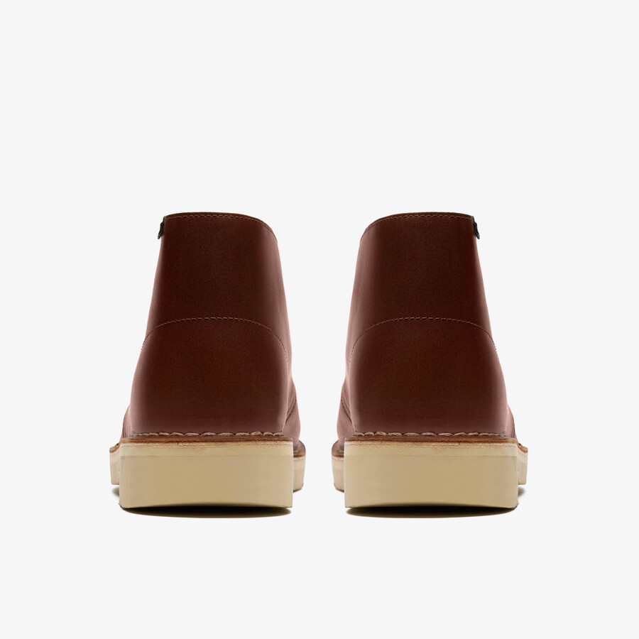 desert boot gore-tex - bruin leer