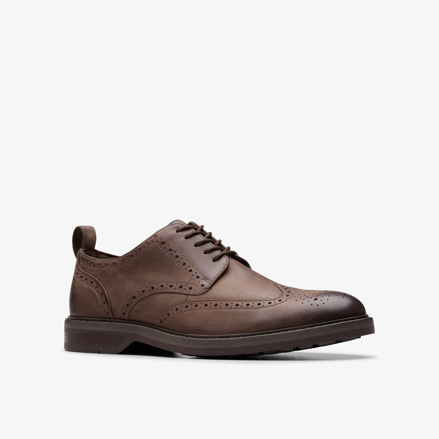 aldwin limit brogue - bruin leer