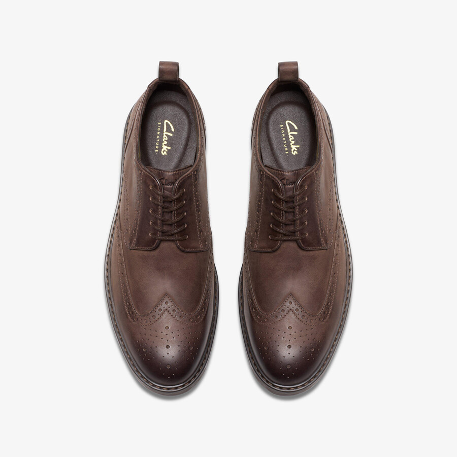 aldwin limit brogue - bruin leer