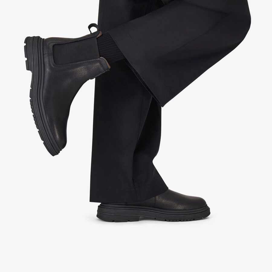badbury easy - zwart leer