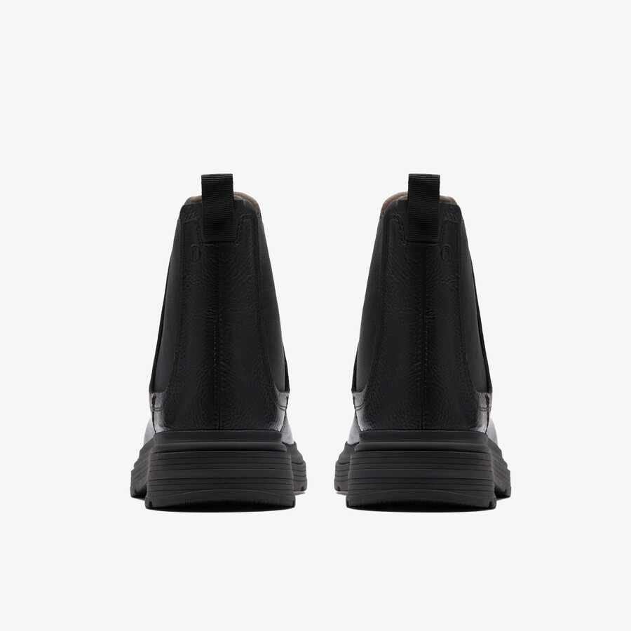 badbury easy - zwart leer