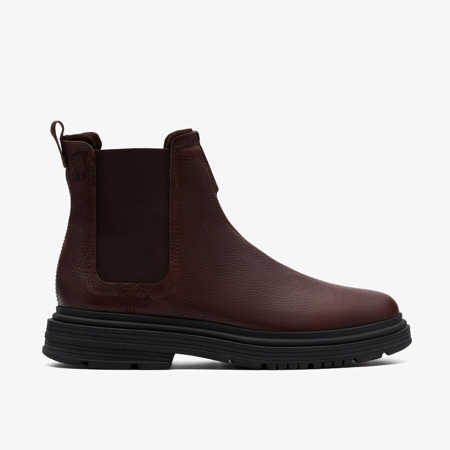 badbury easy - donkerbruin leer