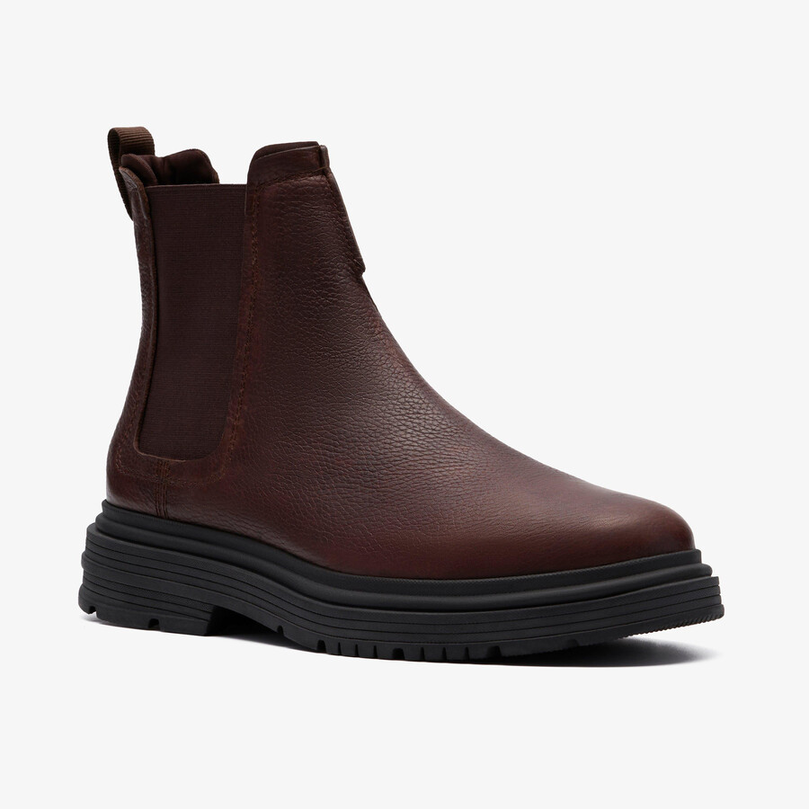 badbury easy - donkerbruin leer