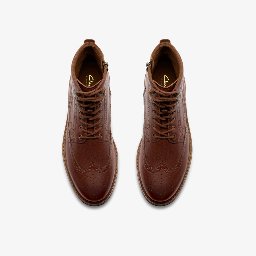 newford veterlaars - middenbruin leer