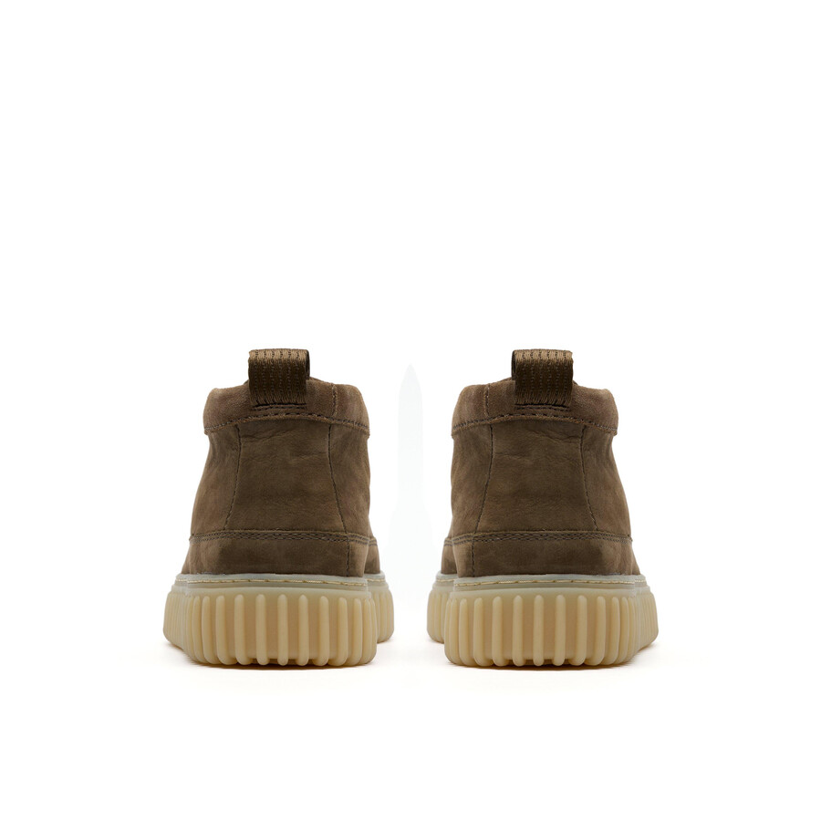 torhill lace hi - kaki nubuck