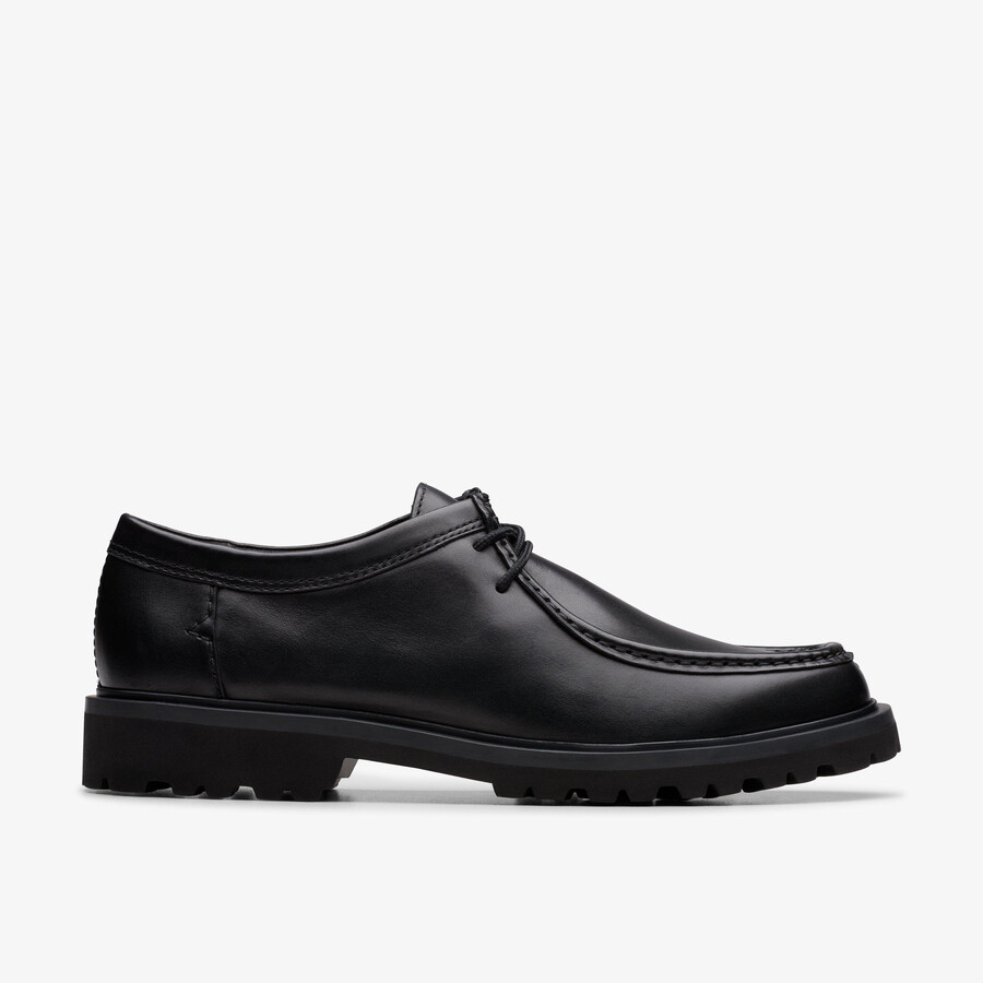 berwick seam - zwart leer