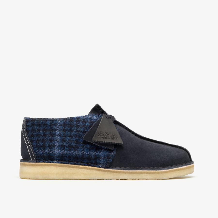 desert trek - marineblauwe tweedcombinatie