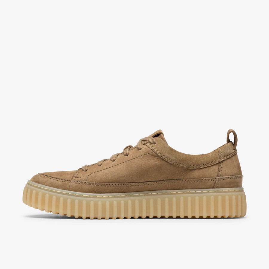 torhill lace - donker zandkleurig nubuck
