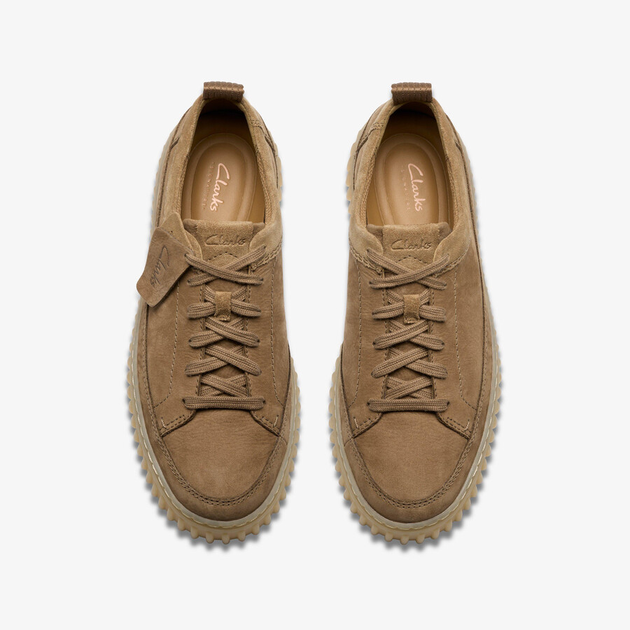 torhill lace - donker zandkleurig nubuck