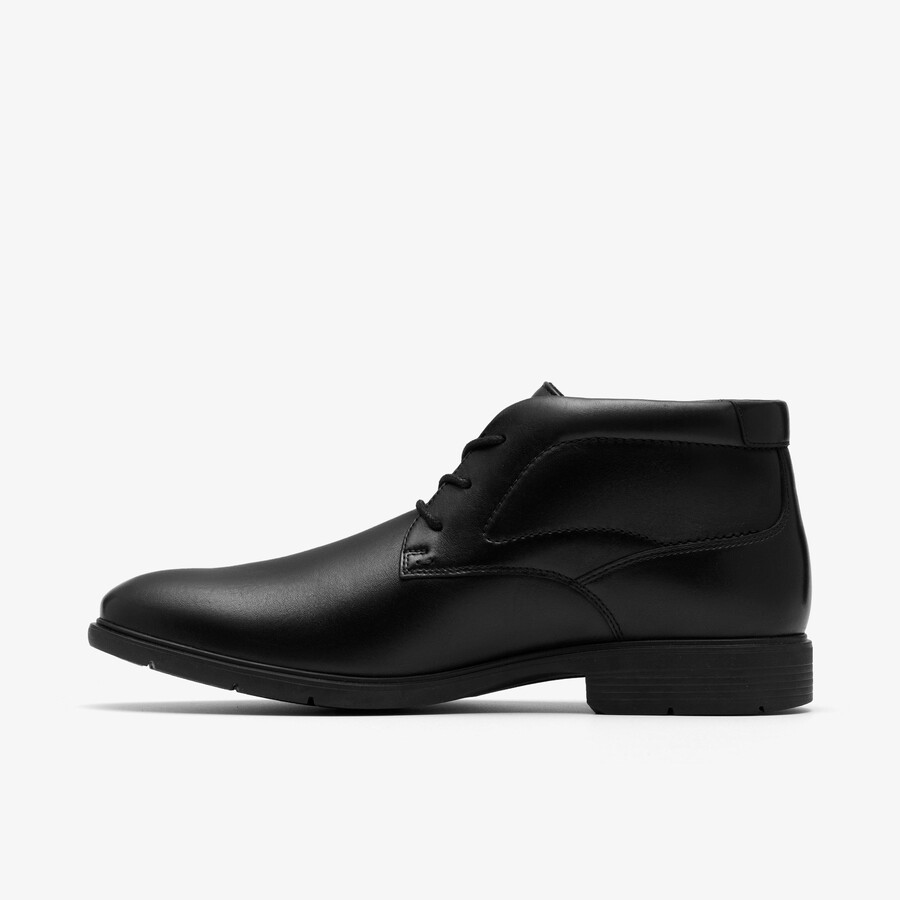 eldredge mid - zwart leer