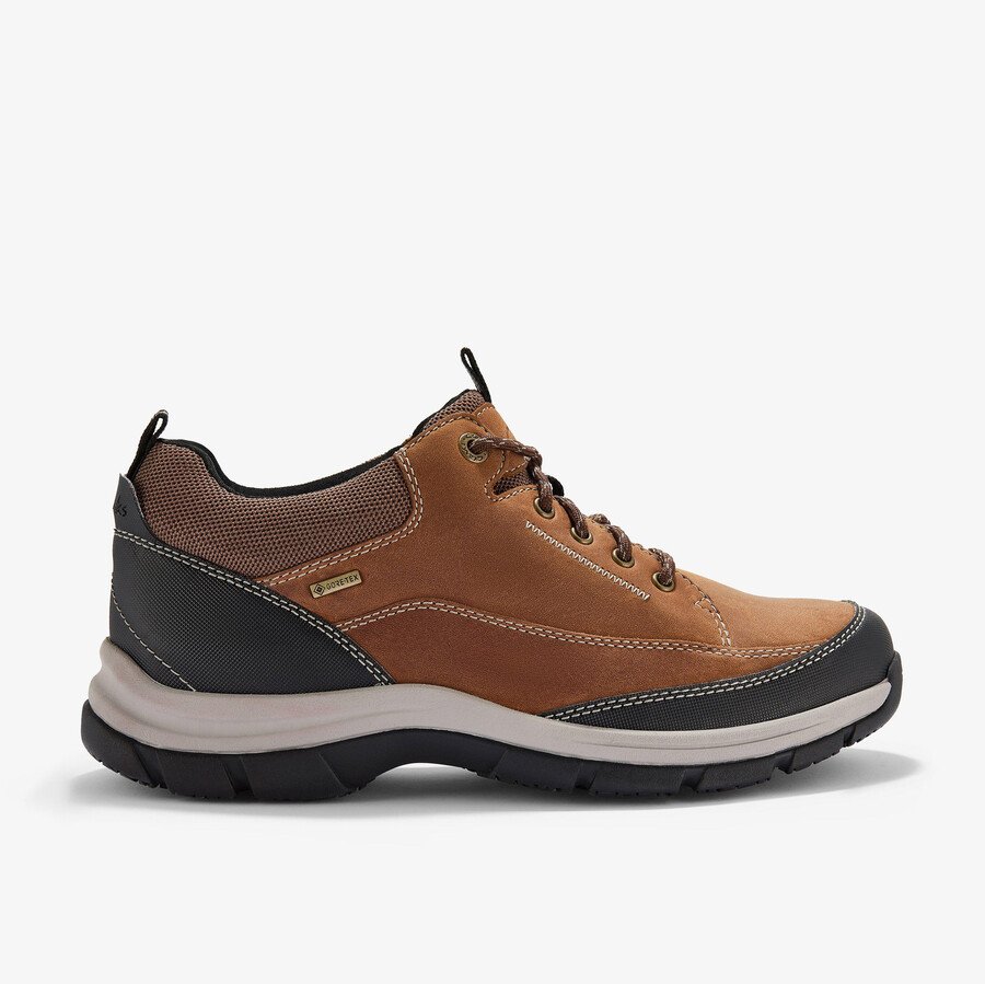 spypath lo gore-tex - donkerbruin leer