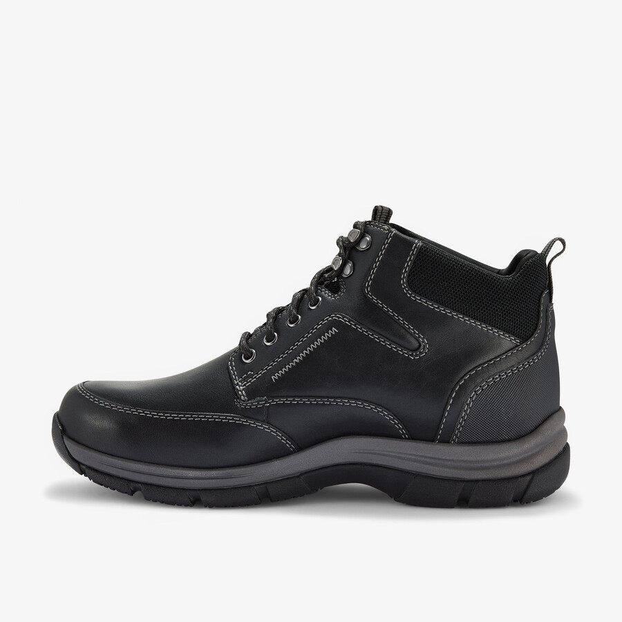 spypath hi gore-tex - zwart leer