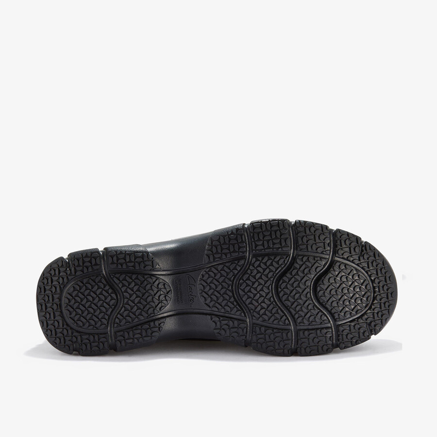 spypath hi gore-tex - zwart leer