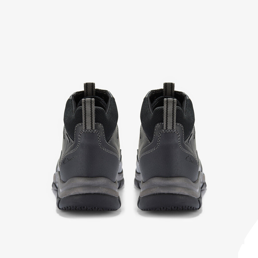 spypath hi gore-tex - zwart leer