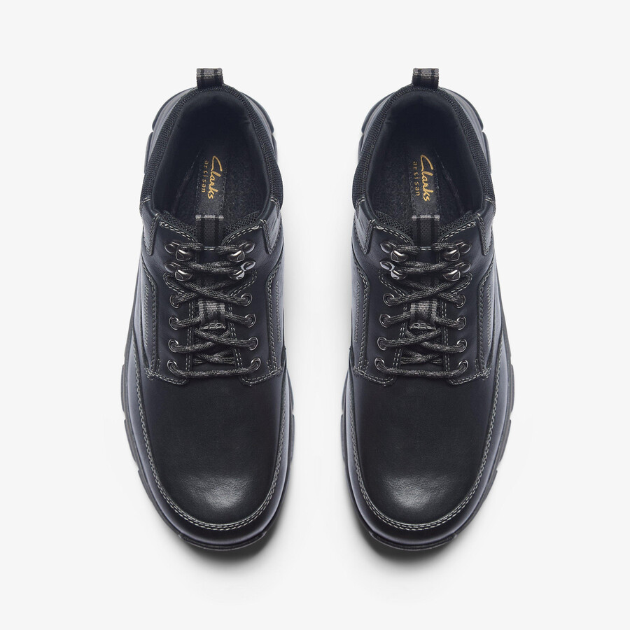 spypath hi gore-tex - zwart leer