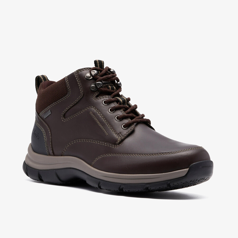 spypath hi gore-tex - donkerbruin leer