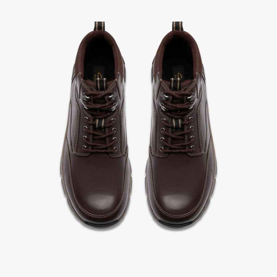 spypath hi gore-tex - donkerbruin leer
