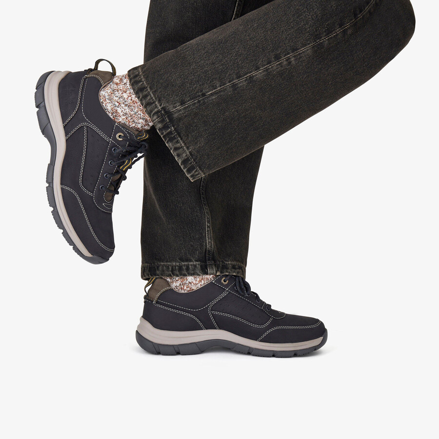 spypath ox - marineblauwe nubuck