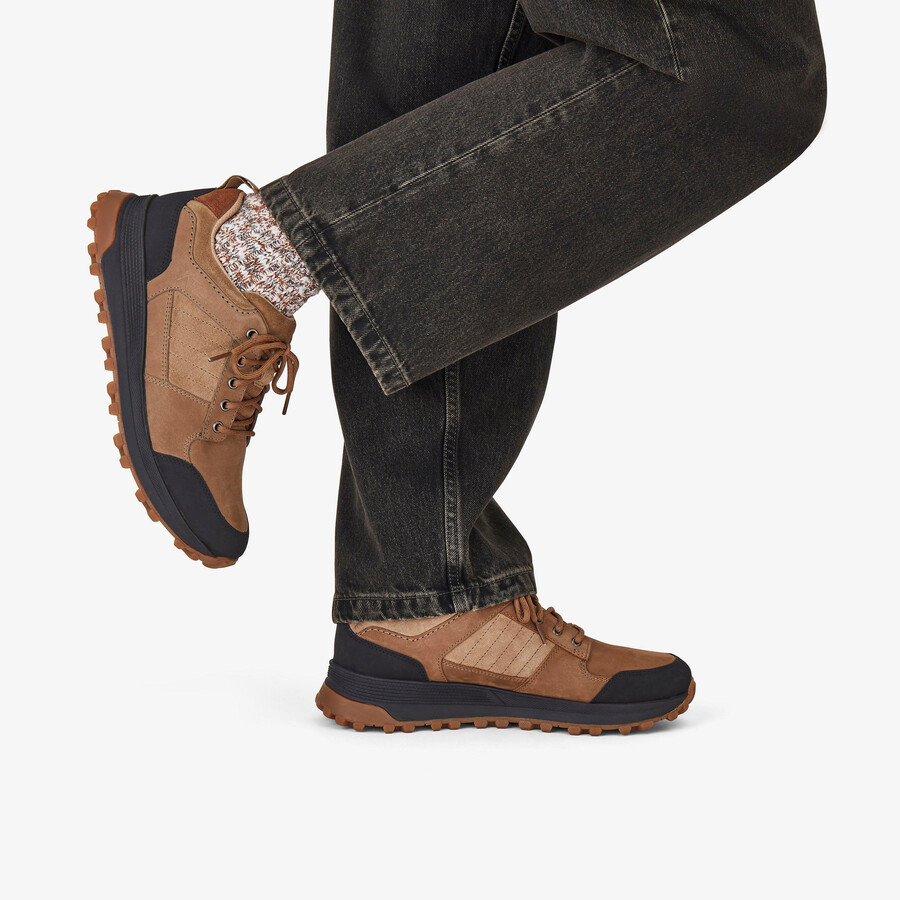 atl trek - donker zandkleurig nubuck