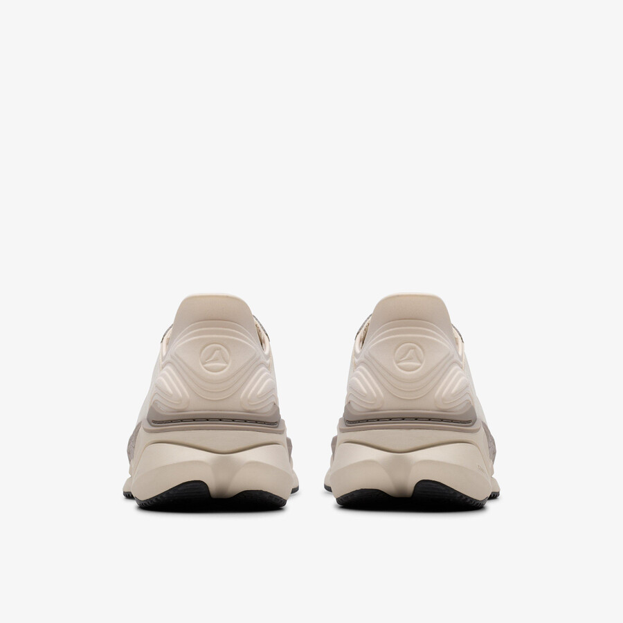 clarks pace - off white combination