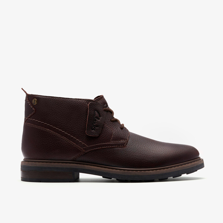 newford mid waterproof - bruin warmgevoerd leer