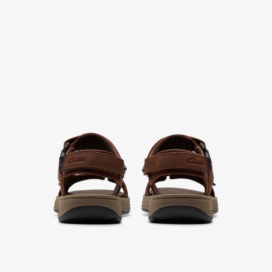 saltway edge - donkerbruin leer