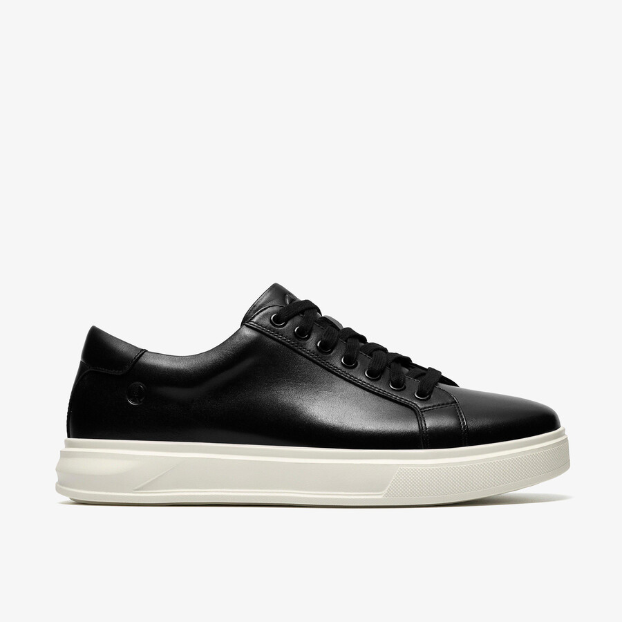goswell stropdas - zwart leer