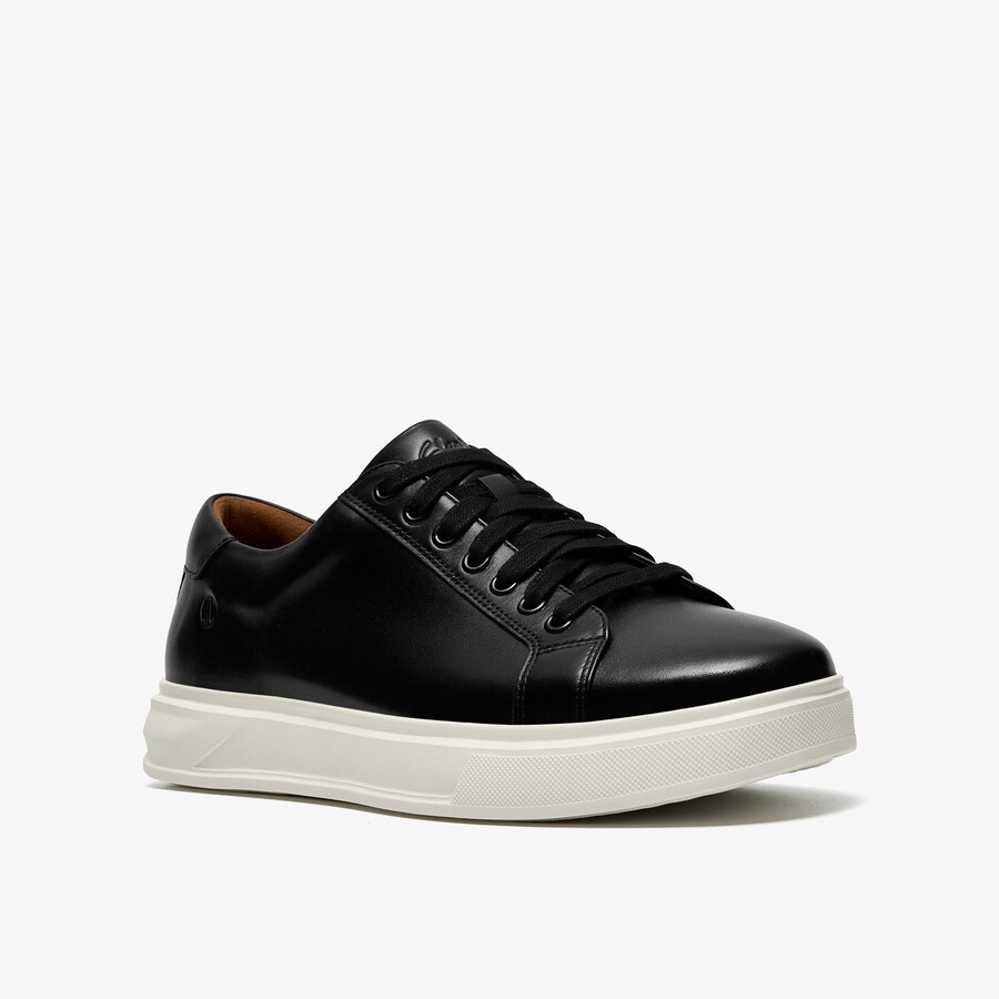goswell stropdas - zwart leer