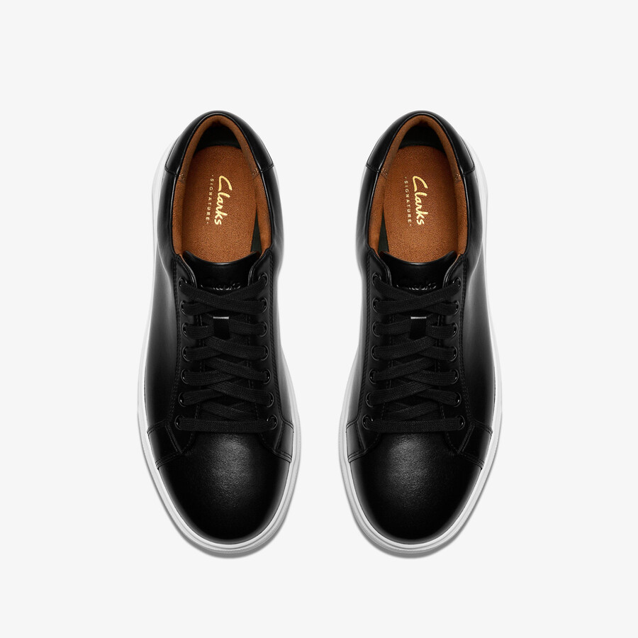goswell stropdas - zwart leer