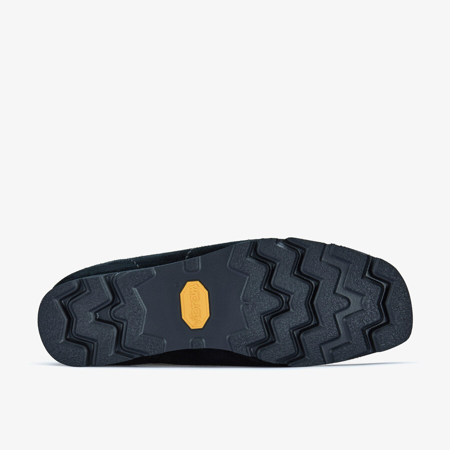 wallabee boot paf - zwart suède