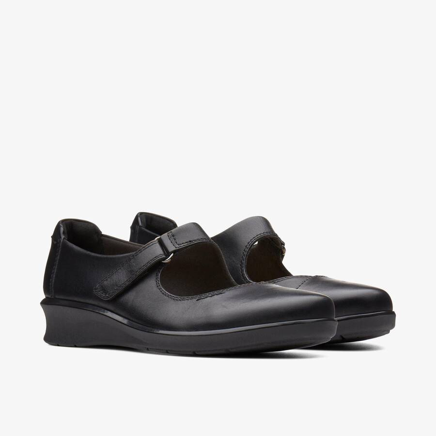 hope henley - zwart leer