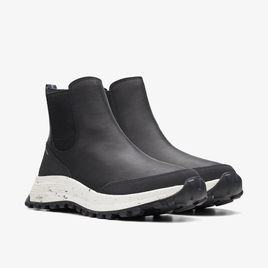 atl trek up waterdicht - zwart leer