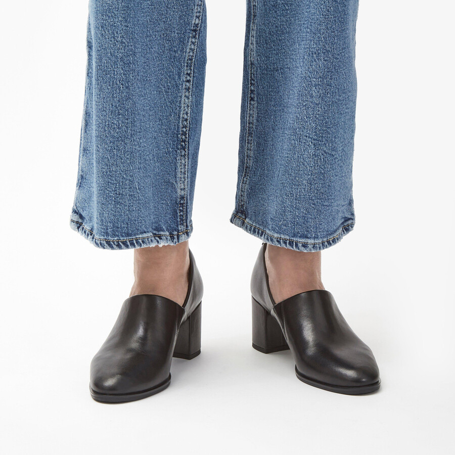 freva 55 lily - zwart leer