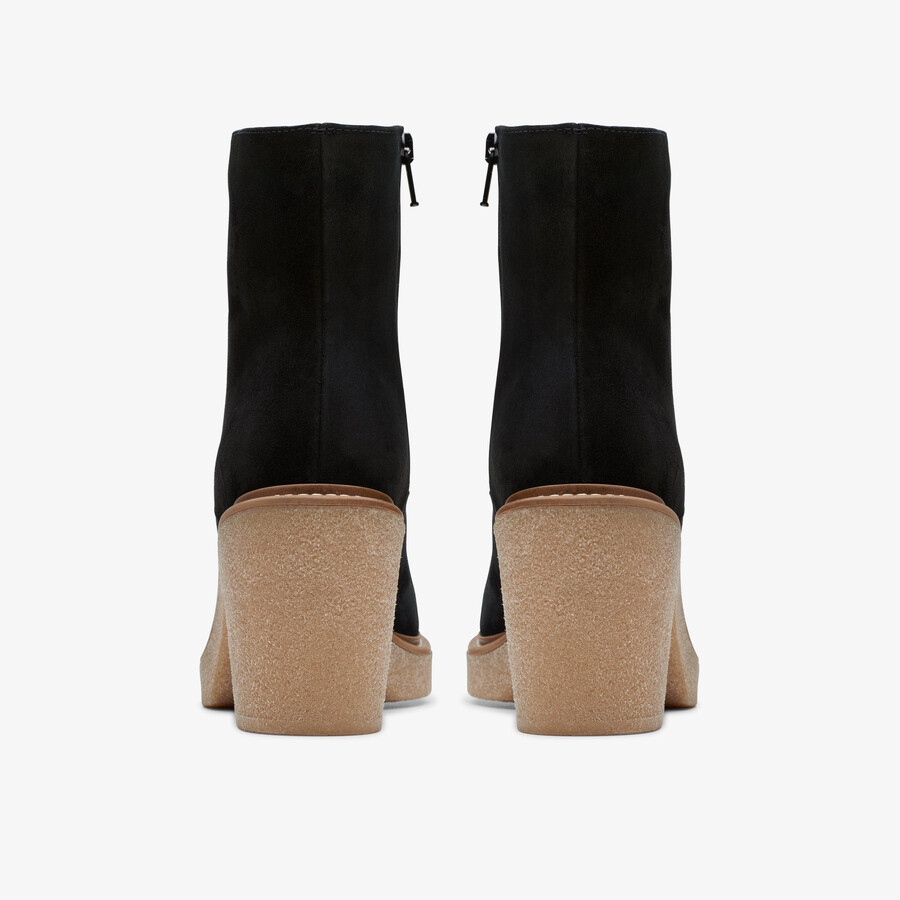 colden up - zwart suède