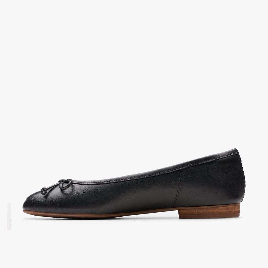 fawna lily - zwart leer