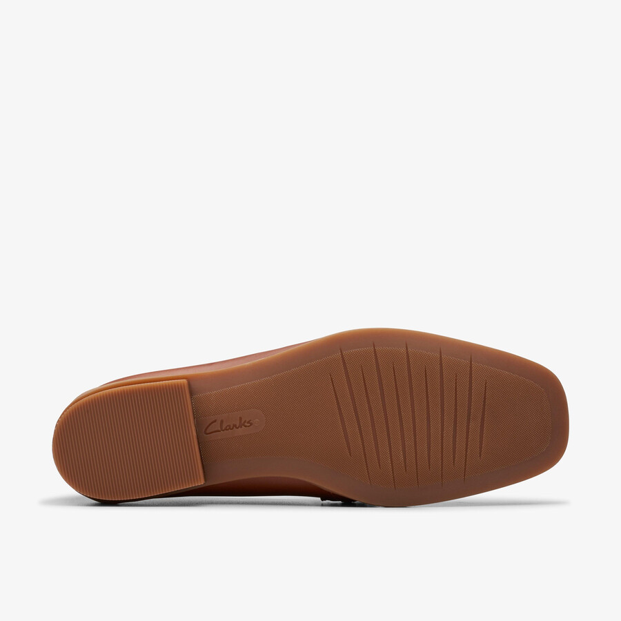 sarafyna iris loafer - bruin leer