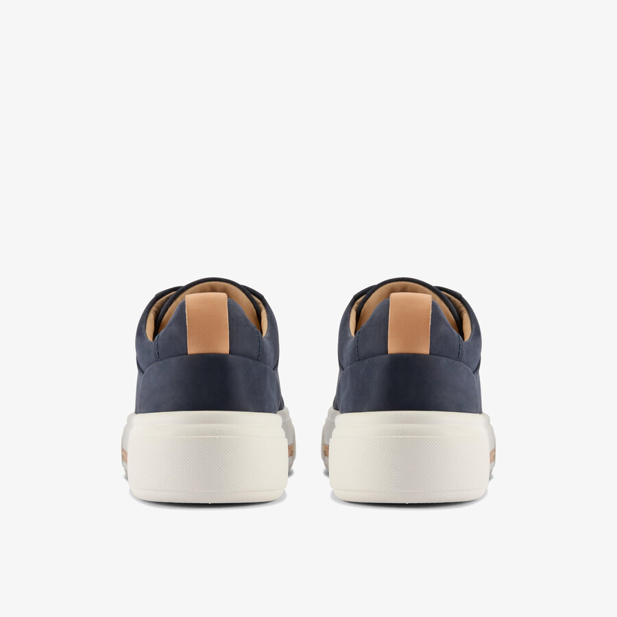 hollyhock walk - marineblauwe nubuck