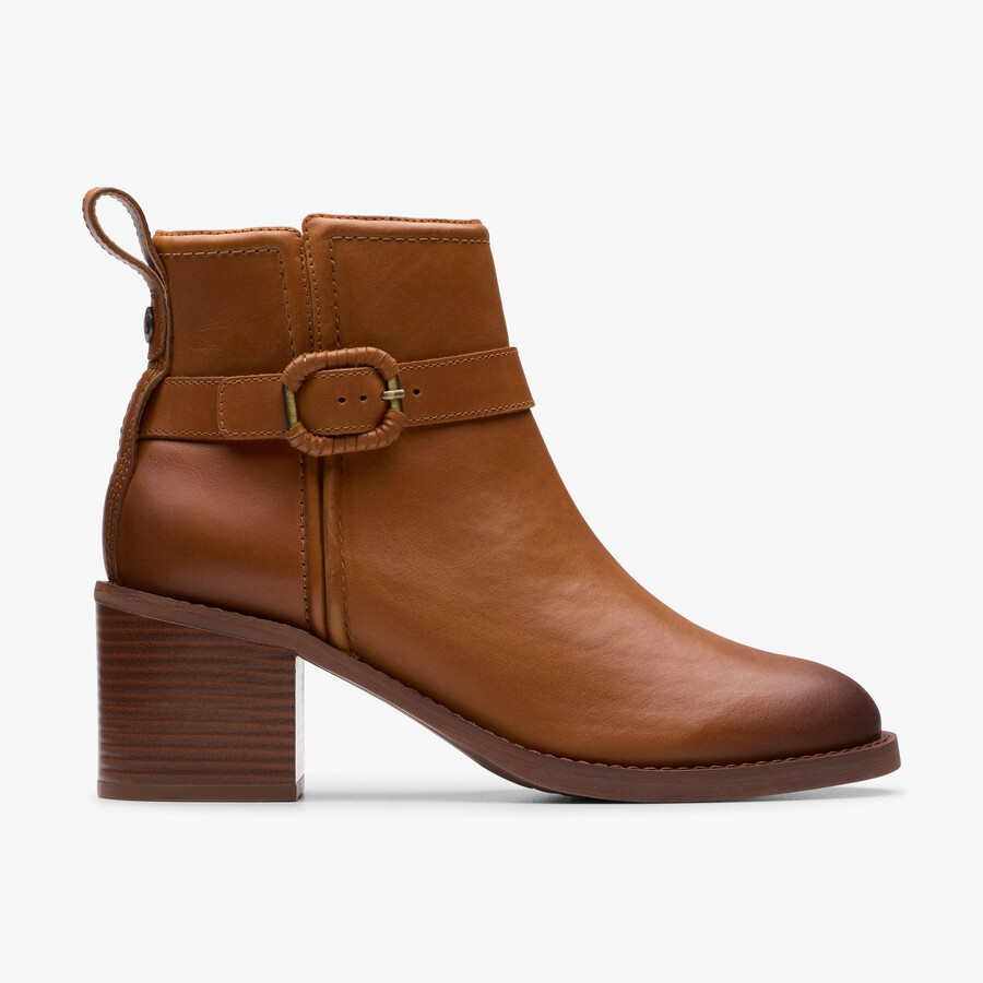 chamberly trim - middelbruin leer
