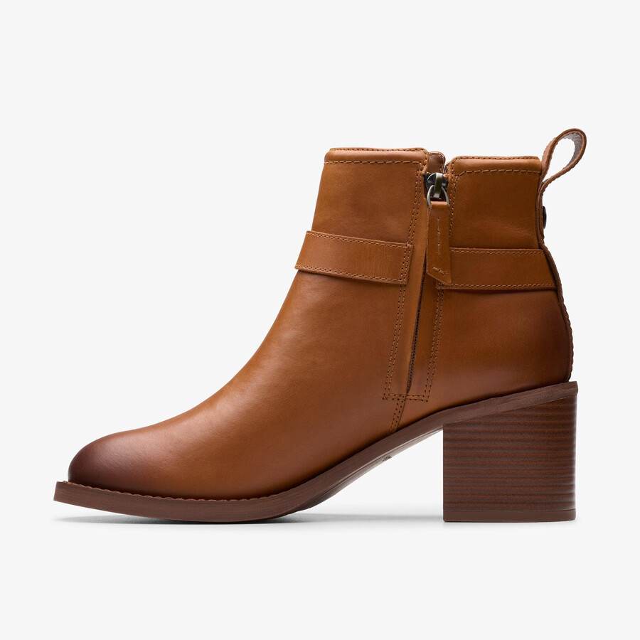chamberly trim - middelbruin leer