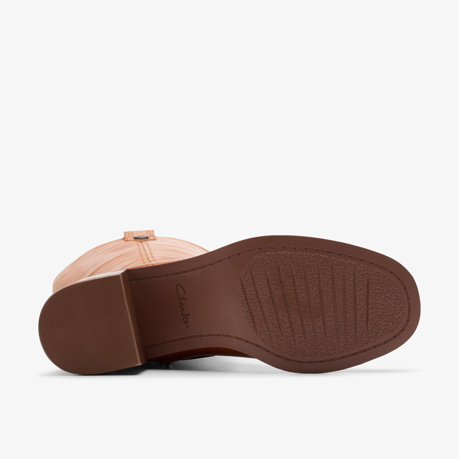 chamberly up - middelbruin leer