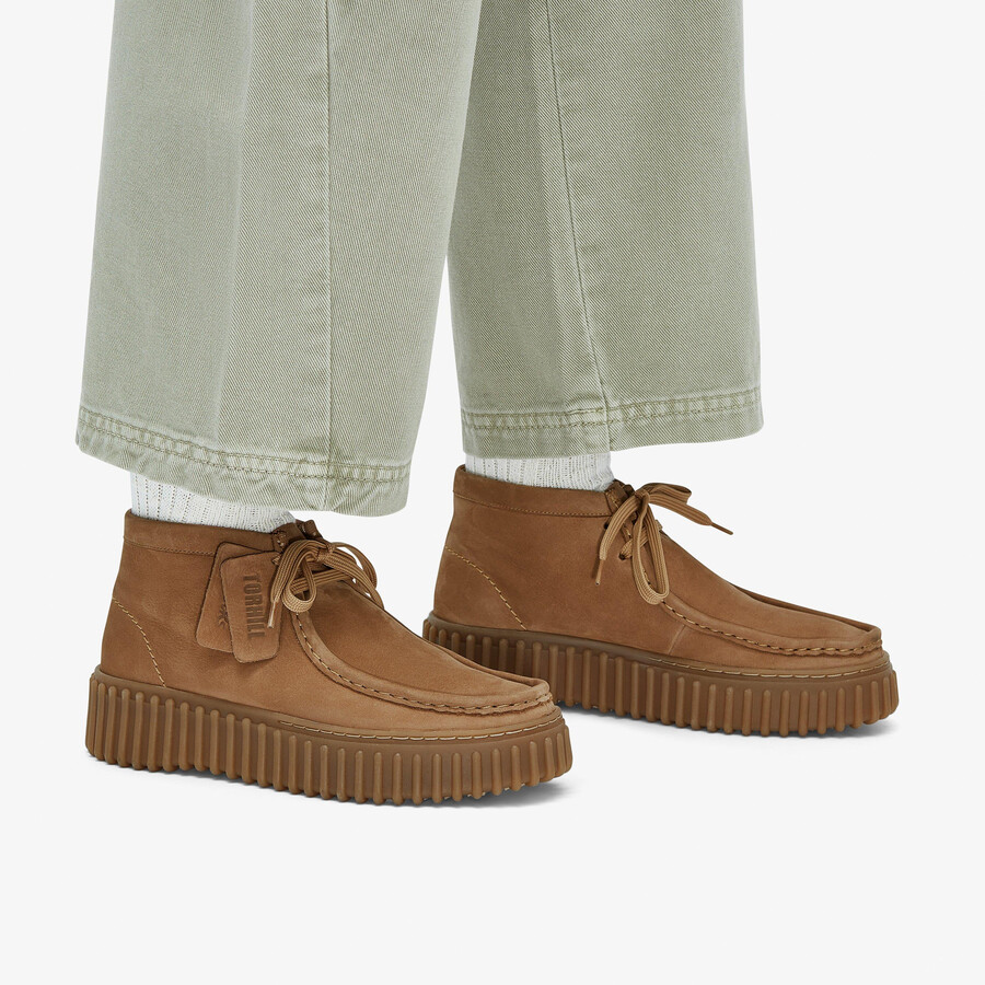 torhill moss - lichtbruin nubuck