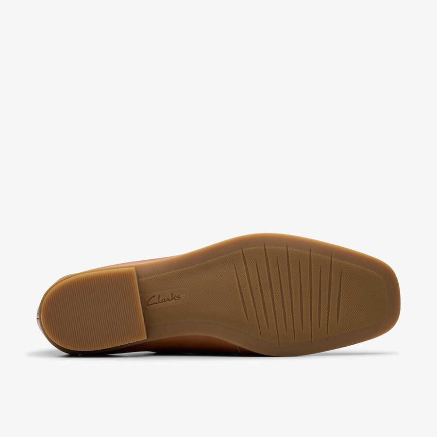 sarafyna iris loafer - bruin leer